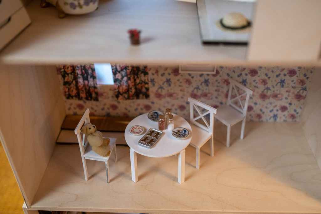 68. Dollhouse: Write a poem or short story from the viewpoint of someone living in a&nbsp;dollhouse.