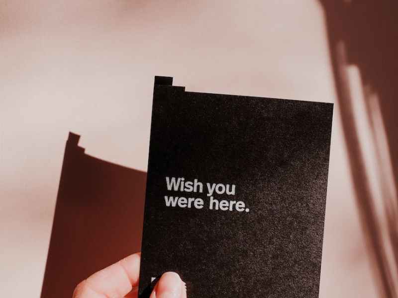 77. Missing you: write about someone you miss&nbsp;dearly.